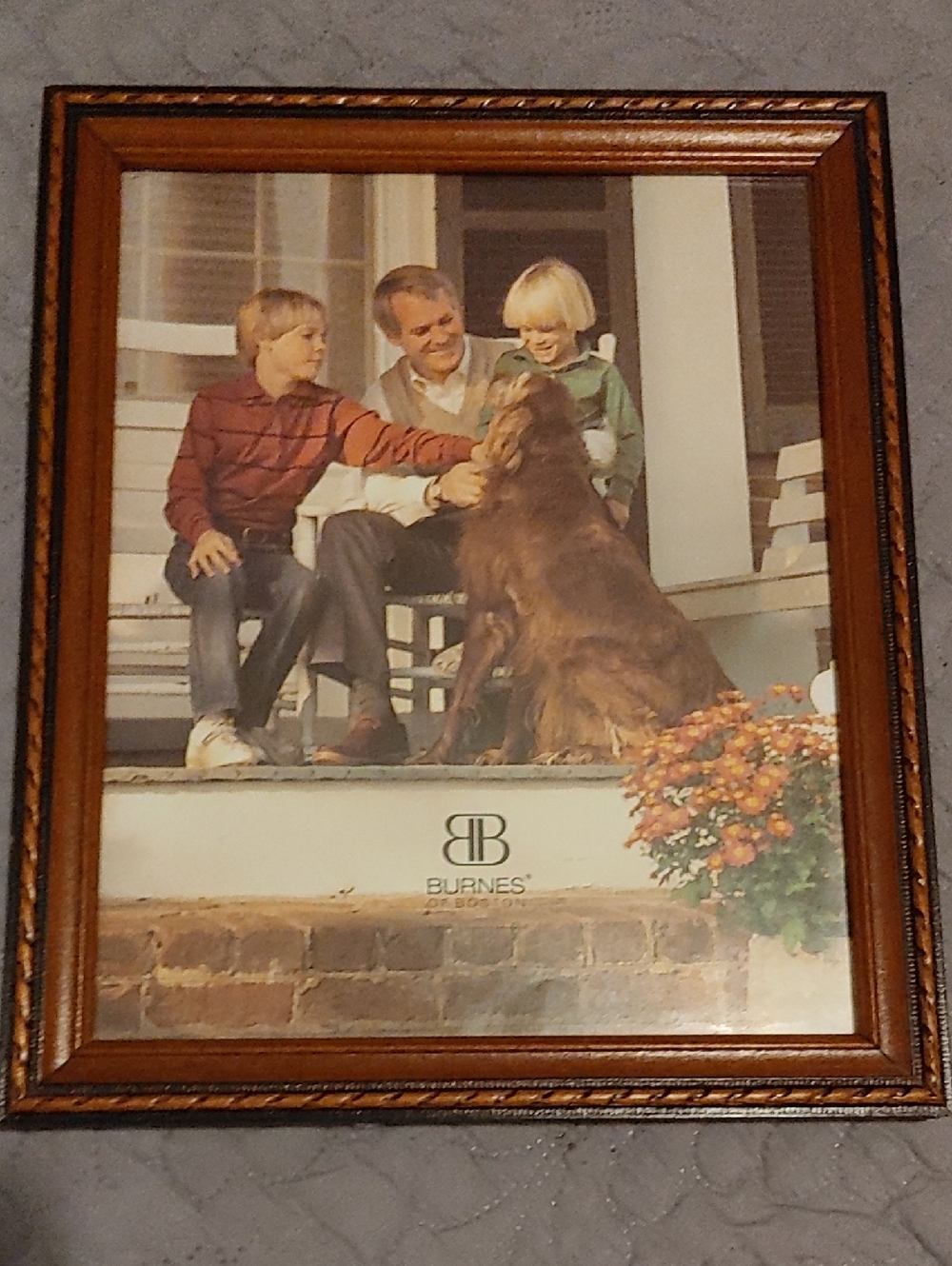 Burnes Of Boston Picture Frame 7.5 X 9.5 Inches